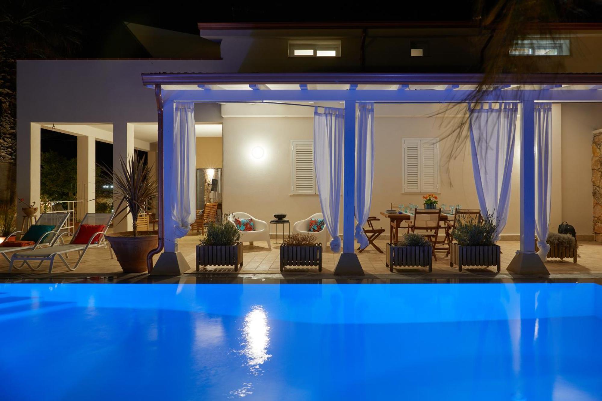 Villa Zamia Con Piscina Santa Maria Del Focallo Exterior foto